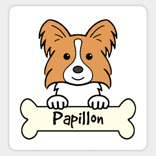 Papillon Sticker